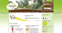Desktop Screenshot of domagne.fr